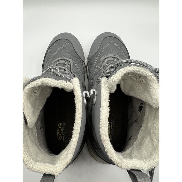 KEEN Women's Terradora 2 Wintry Waterproof Snow Boot, Magnet/Steel Grey Size 8.5 - Picture 5 of 12
